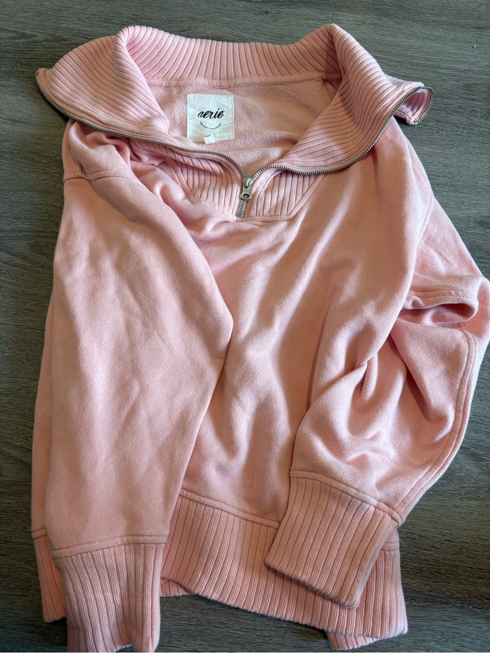 Aerie Half Zip Sweater